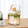 Carafe, 2.3 Liter Transparent Pitcher, Picnic Beverage Dispenser