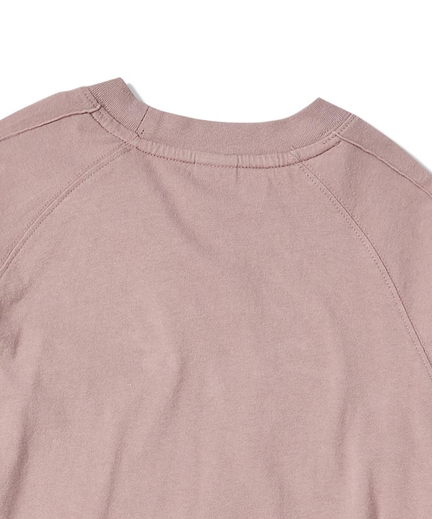 TRAVEL Embossed Star Long Sleeve Gloomy Pink