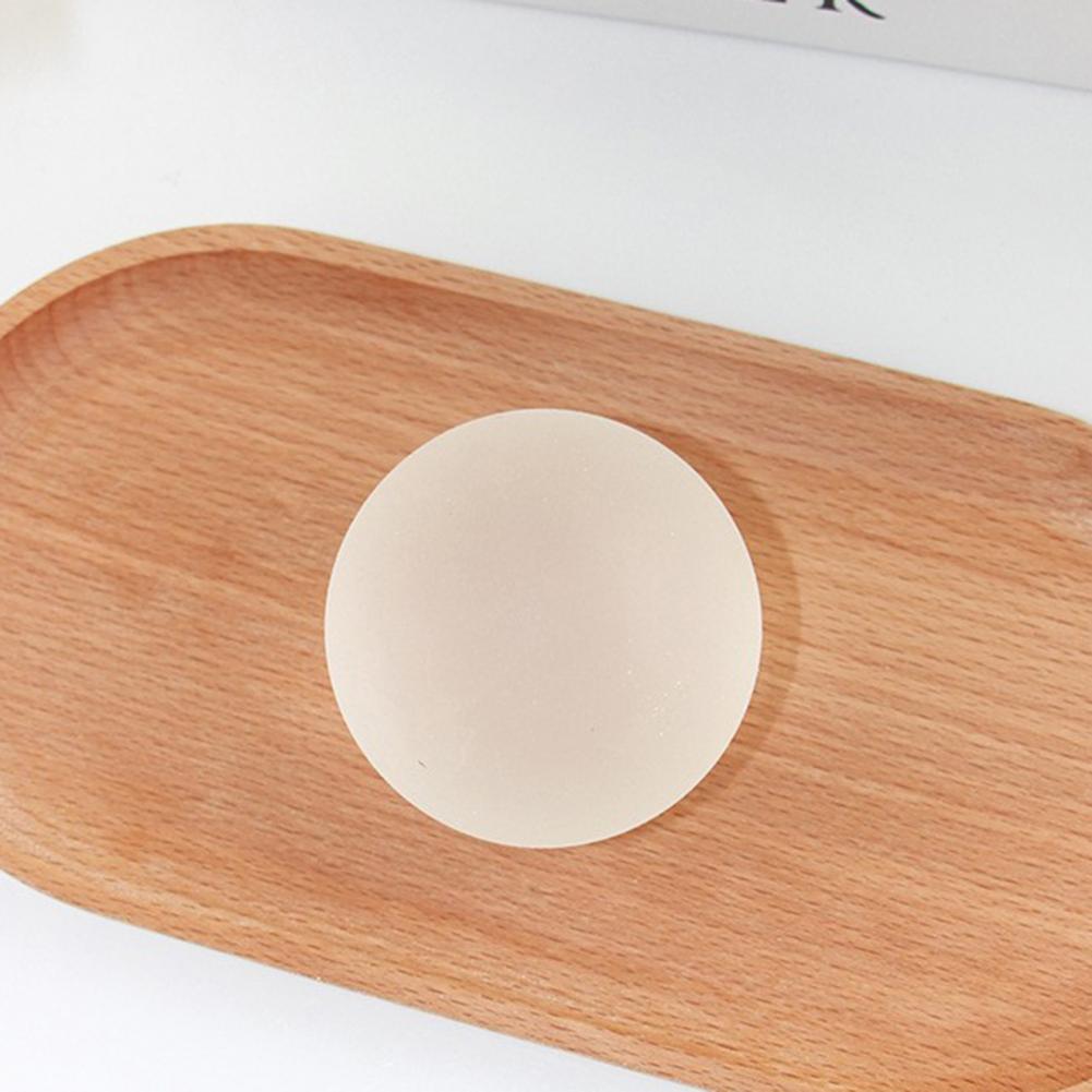 Anti-Stress Niedlicher Ball Matt Transparent Stressabbau Flexibel Lustig Dekompression Entlüftung Hüpfball Spielzeug für Kinder Erwachsene Kindergeburtstagsgeschenk