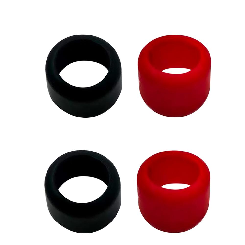 4PCS Protective Rubber Boot 1/4in Hex For Impact Driver Head Protective Cover Sleeve For DeWalt Prevents Wear & Tear