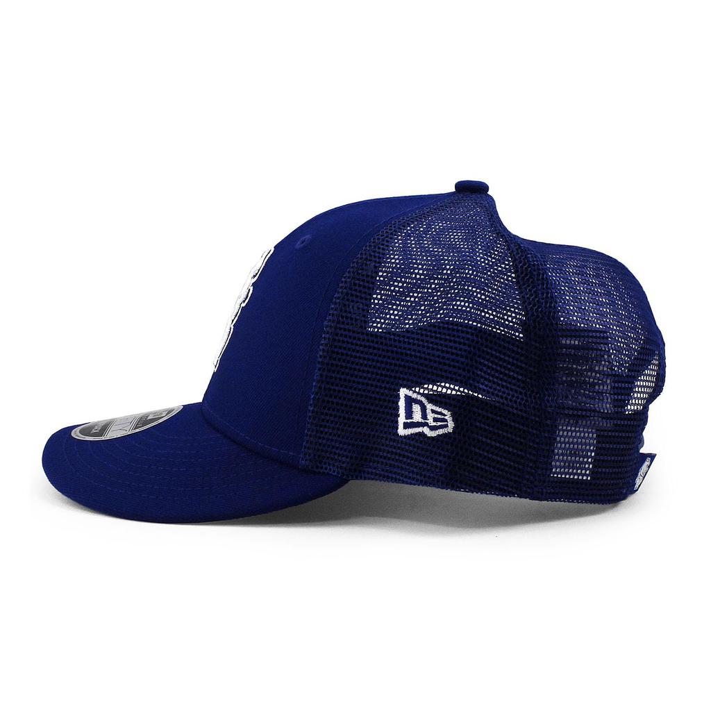 New Era Mesh Cap LP9FIFTY Chicago Cubs MLB 1914 TRUCKER MESH CAP BLUE CHICAGO CUBS LOW PROFILE Snapback SNAPBACK Hat LP950 Trucker Cap TRACKER [Used]