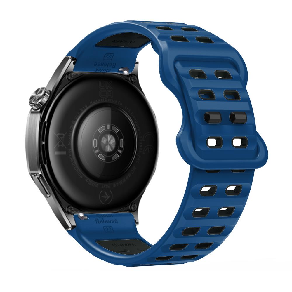 22mm Man Watch Band Silicone Bracelet For Huawei Watch GT 6 46mm GT6Pro GT5 GT4 GT3 GT2 GT2E Strap Accessories