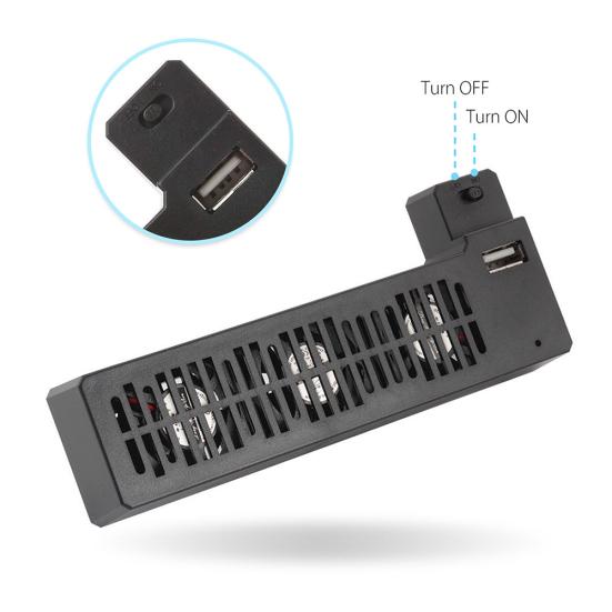 External 3-Fan USB Cooler for Microsoft Cooling Fan Xbox One X Game Console