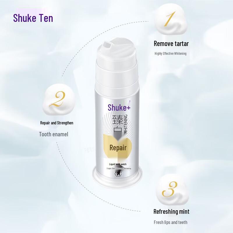 Shuke Advanced Whitening Repair Pump Toothpaste