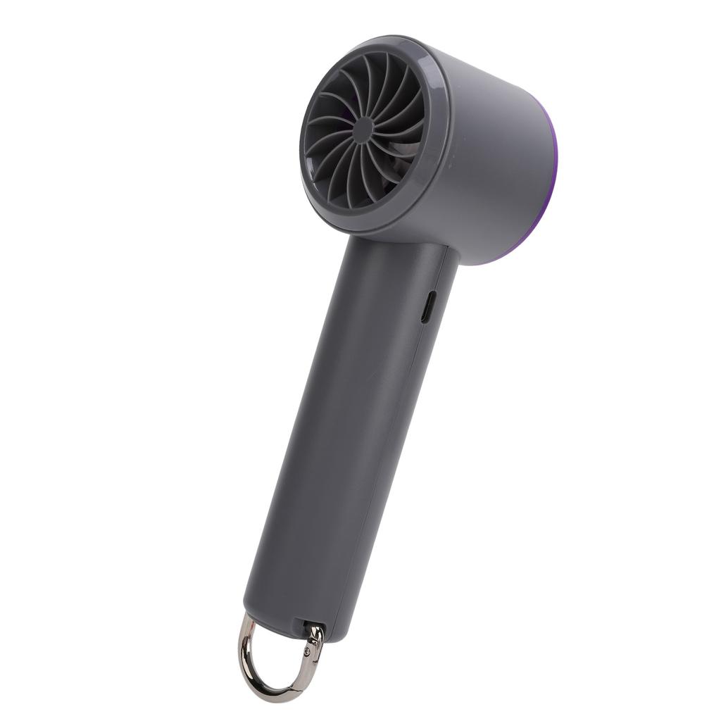 Portable Handheld Turbo Fan 14000RPM 100 Speed Quiet USB Rechargeable Handheld Mini Fan for Travel