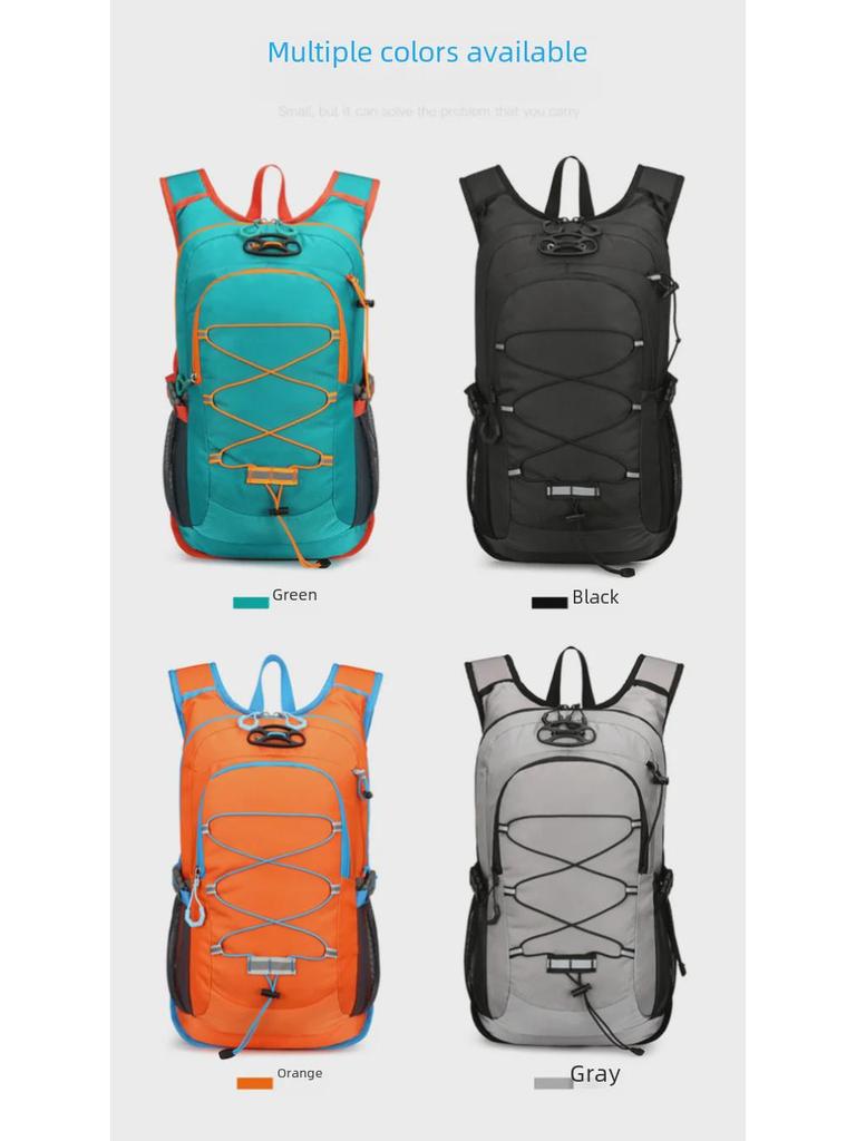 Voděodolný cyklistický cestovní batoh s velkou kapacitou 2024 - odolný polyester pro venkovní sporty