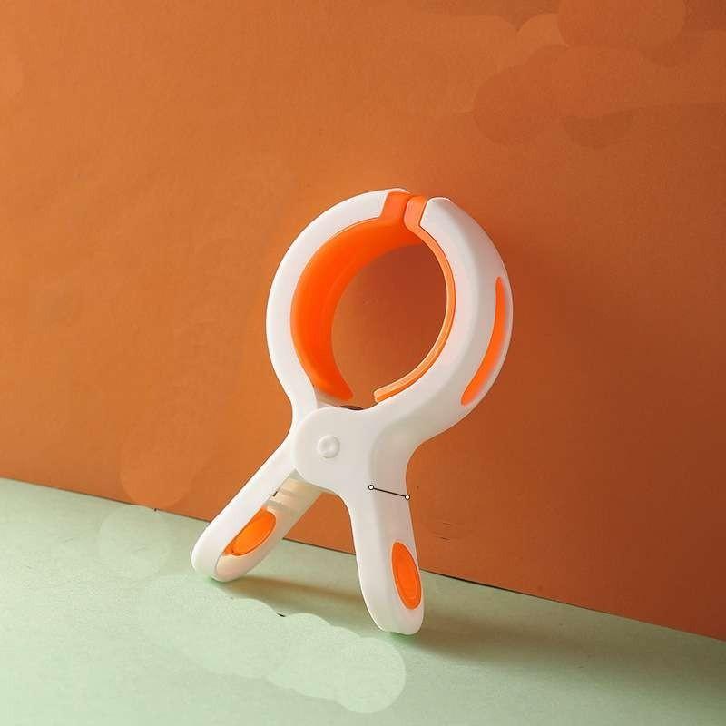 

Зажимы Прищепки для Пляжного Полотенца Сильный Захват Нескользящие Дорожные Отпускные Прищепки для Шезлонга Стула оранжевый