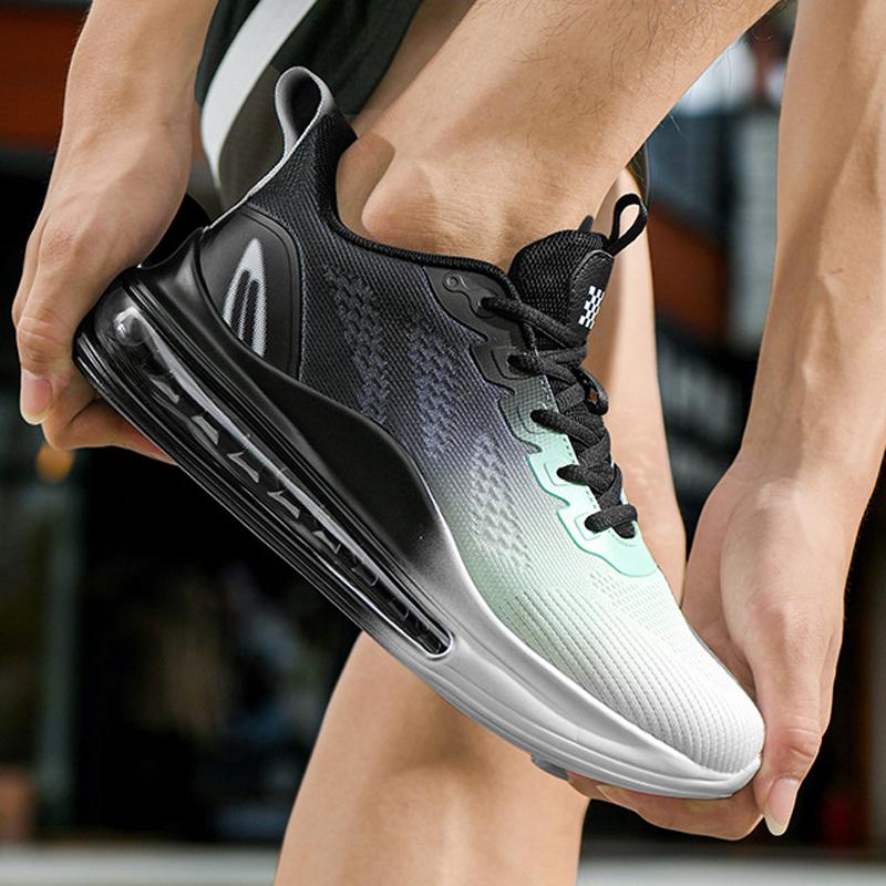 Onemix Men'S Road Running Shoes Air Cushion Outdoor Sport Sneakers Large Size 39-48 Comfortable Jogging Footwear For Men