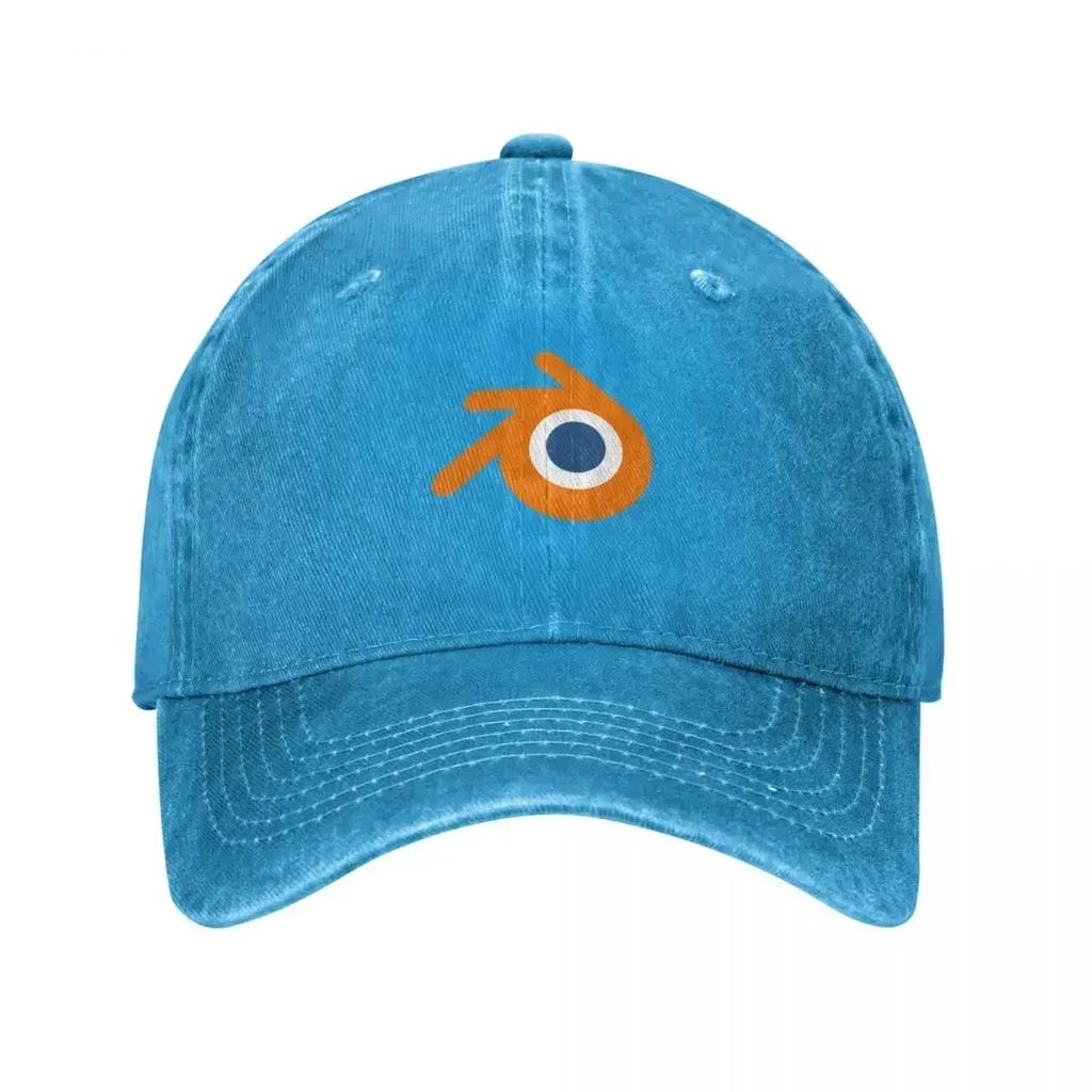 Blender 3D Logo Blender Baseball Cap Golf Cap Anime Hat New In Hat Elegant WoWoUnisexs Hats WoUnisexs