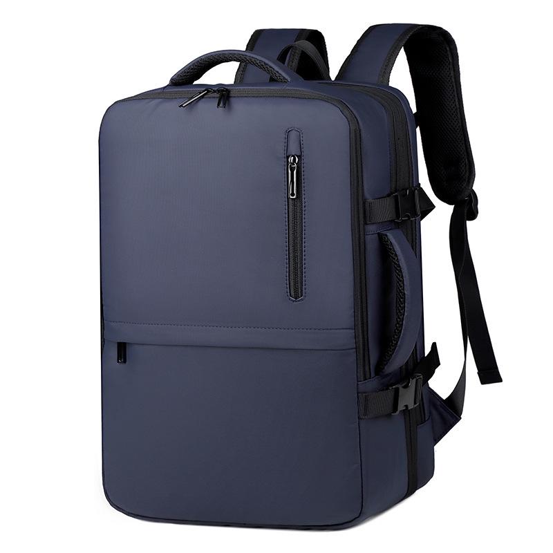 Men's Expandable Waterproof Double Shoulder Travel Backpack - Large Capacity & Multifunctional