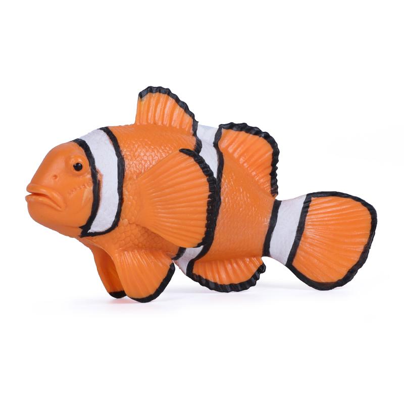 Sea Life Clownfish Clown Anemonefish Figurine Lifelike Fish Figure - Instructive Toy Designed for Boys Girls Plus Children Ages 3