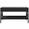 Stolik Kawowy Z Led Infinity, Czarny, 70X50X38 Cm