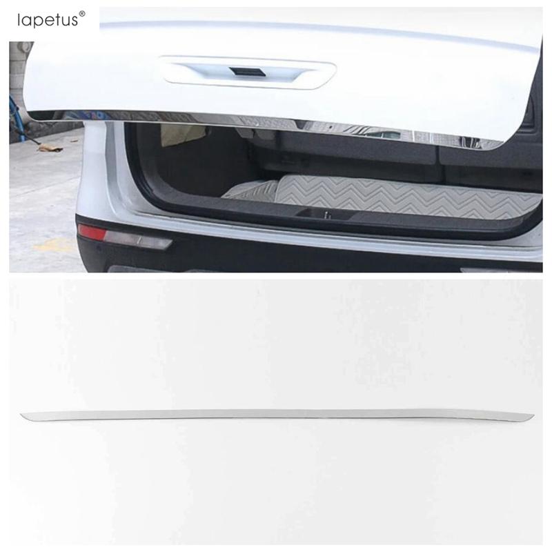 Car Rear Trunk Tailgate Door Strip Molding Decoration Cover Trim For Kia Carnival KA4  - 2024 Stainless Steel Accessories