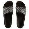 Emporio Armani EA7 Slip-On Flat Sandals With Logo Unisex Sandals Black 7X000109AF15125MC138