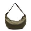 Large capacity nylon bag shoulder messenger bag new urban simple dumpling bag solid color casual student bag