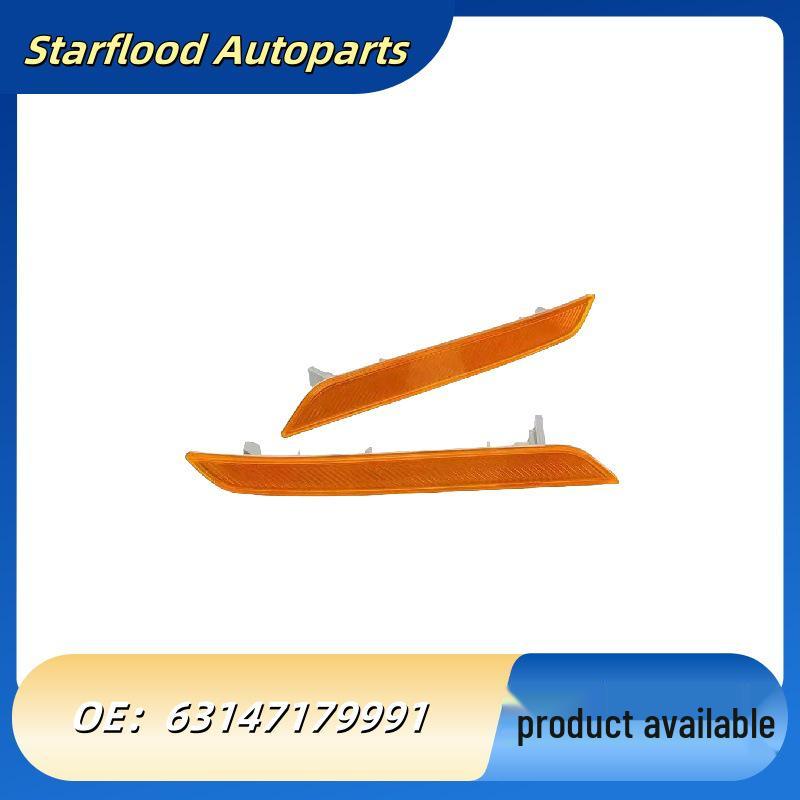 BMW X5/X6 E70/E71 Front Bumper Reflector Lens Decorative Light Car Accessory 63147179991