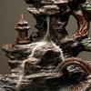 Resin Mountain Shape Smoke Waterfall Backflow Incense Burner Censer Holder Decor Aromatherapy Furnace Aromatic Office Home Craft