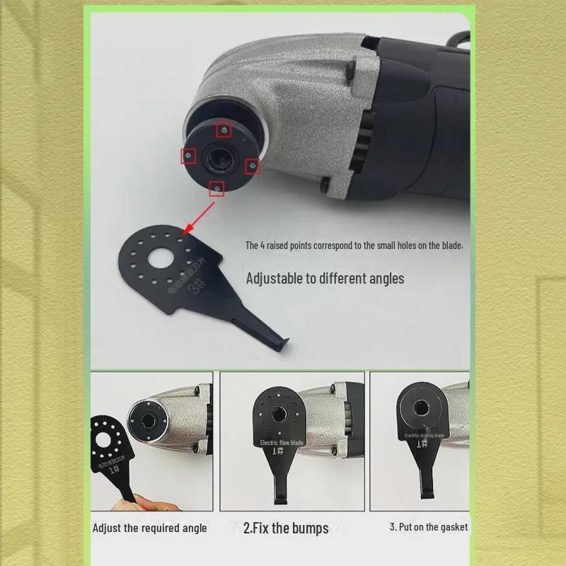 Headlight Mod Tool: Electric Cold Glue Cleaner & Blade