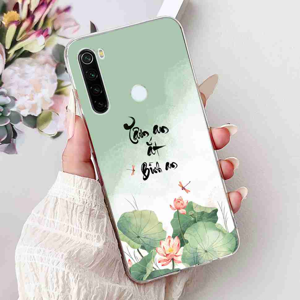 For Xiaomi Redmi Note 8 Case Vintage Dragon Luxury Flower Soft Silicone TPU Cover For Redmi Note8 Note 8T Phone Cases Shockproof