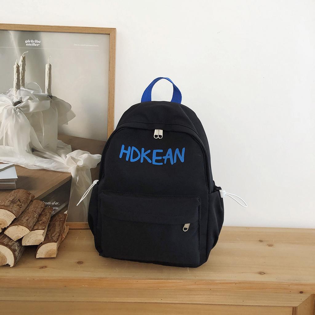 Senior High School Large Capacity Schoolbag Women's Letter Backpack