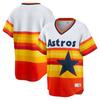 Cardigan Completamente Ricamato Houston Astros Houston Astros da Uomo Maglia Uniforme da Baseball Vuota
