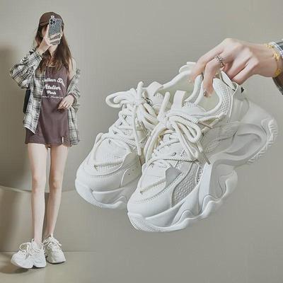 Scarpe Korean New Dad per Donna - Primavera 2025 - FB3306-1 - Sportive, da Corsa, Casual, Rialzanti