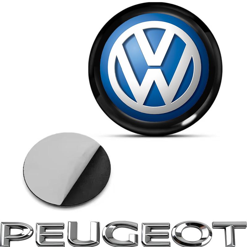 Car Door Keyhole Sticker Auto Lock Decoration Protection Decal For VW GTI Polo Golf MK6 MK7 MK8 Passat B6Tiguan CC T-ROC Hub Cap vhcp29