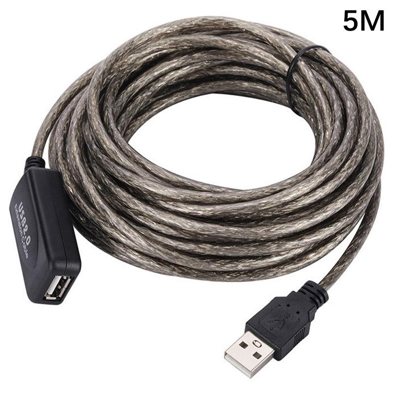 

Usb 2.0 удлинительный кабель 5M/10M/15M Usb 2.0 удлинитель USB повторитель удлинительный шнур с усилителем Usb папа-мама 5M
