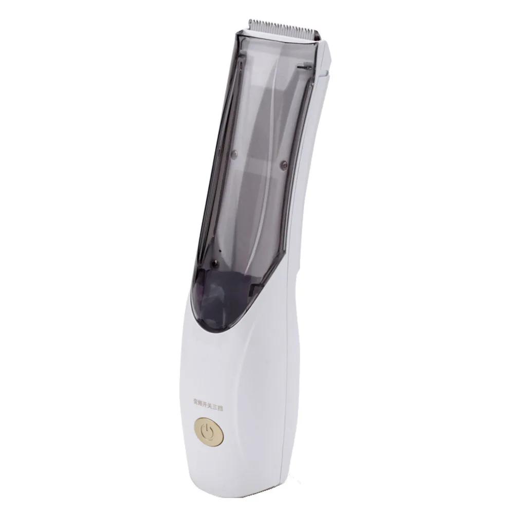 

Pet Vacuum Hair Clipper With Suction USB Rechargeable Electric Dog Cat Hair Trimmer Low Noise Pet Hair Remover Grooming Tool белый