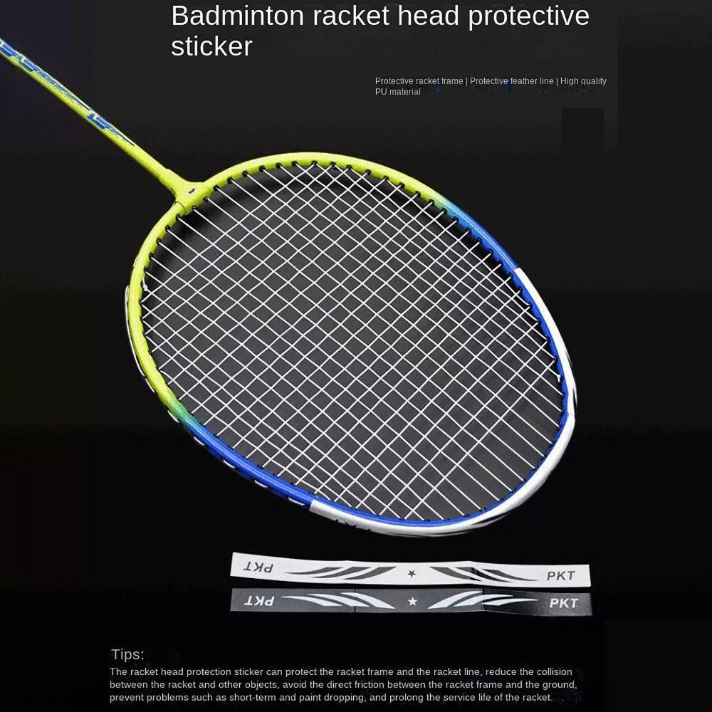 Racket Line Protection Badminton Racket Head Protection Racquet Guard Sport Equipment
