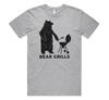 Bear Grills T-shirt Tee Funny Parody BBQ Barbecue Gift Men's Adventure Animal