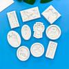 Efficient Food Grade Silicones Cake Decors Molds With Angel Relief Design For Baking Soap Candle Making