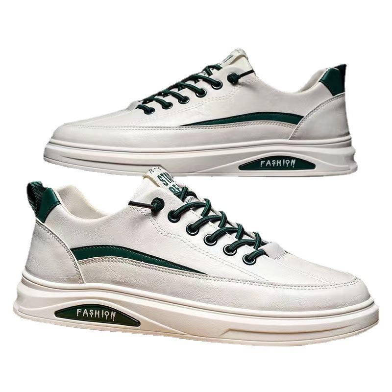 Men'S Shoes Spring Little White Tide Shoes Sports Casual Board Shoes Men'S Trend Versatile Shoes Men'S Leather Shoes