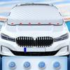 Car clothing car cover four seasons universal rain and frost insulation snow shield front windshield half car clothing sunblock