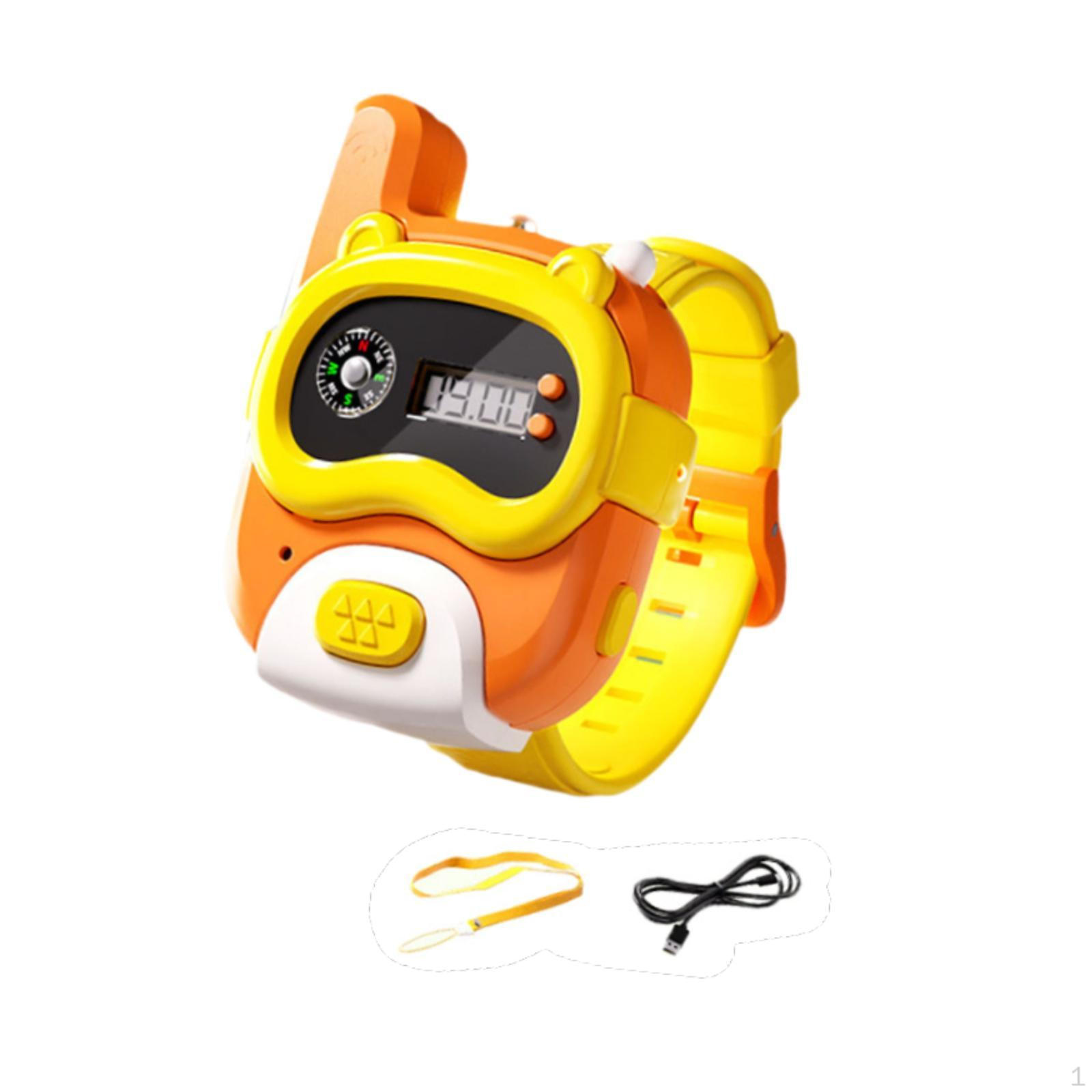 

Часы-рация с подсветкой для кемпинга на природе, подарки на день рождения, розовые