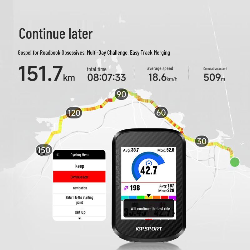 iGPSPORT BSC300T Smart GPS Cycling Computer (CN version)