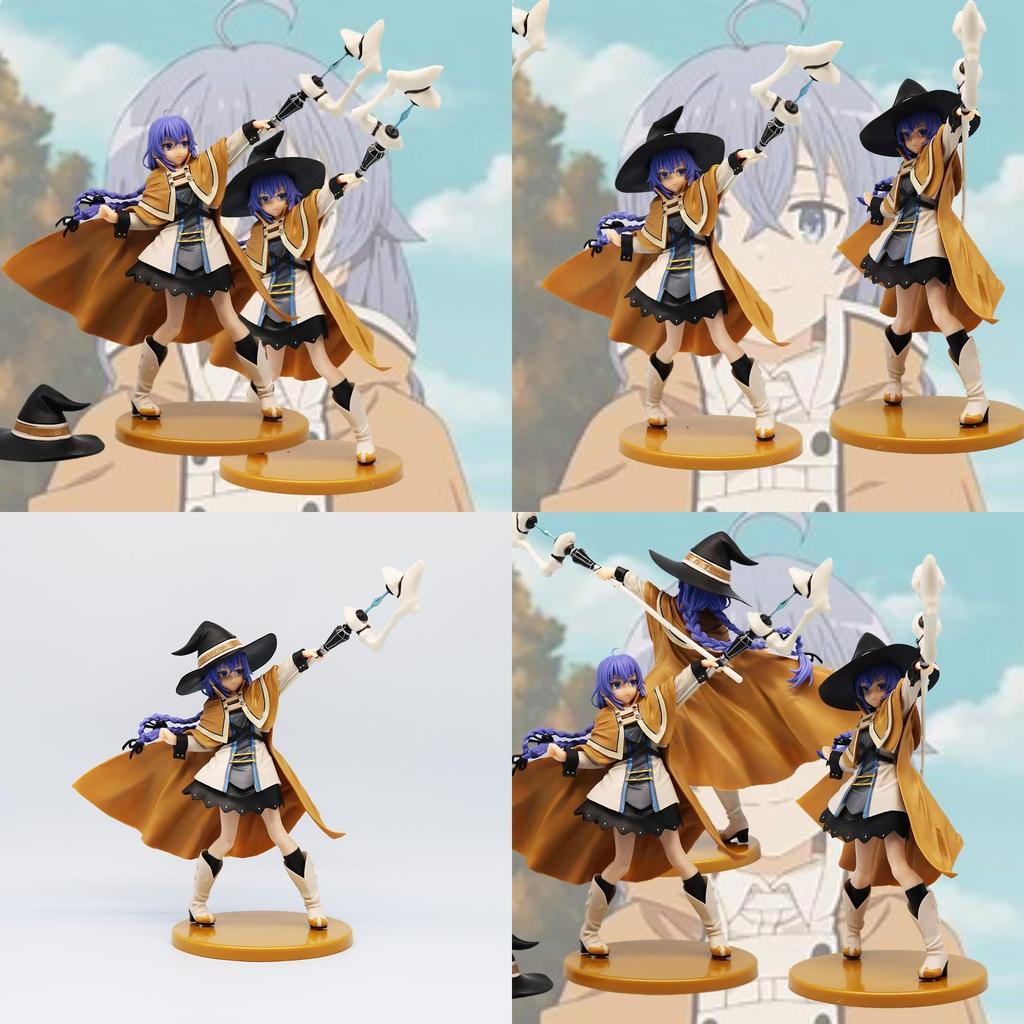 Luoxishi Handheld 25cm Pvc Model Figure From Anime World Of Magic Beautiful Girl Collectible Decoration