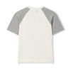 Fila Original Casual Versatile Logo Stripe Raglan Short Sleeve T-Shirt Women Tops Pudding F11W539105FIV