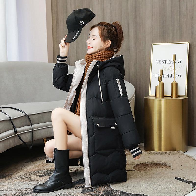 

Women s 2025 Loose-Fit Cotton Padded Long Coat - Plus Size Winter Outerwear XL