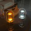 Retro Metal Table Lamp 3 Color Dimming Night Light Cordless LED Rechargeable Touch Table Lamp for Restaurant Hotel Bar Bedroom