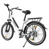 Elektrische Fiets ESKUTE 26" 250W Motor Stads E-bike 36V 13AH Topsnelheid 25Km/u 7 Versnellingen Max. Belasting 120Kg C100 Plus