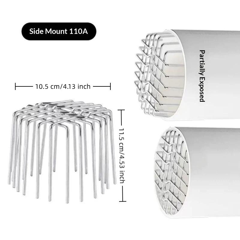 Roof Gutter Floor Drain Filter Anti-blocking Drainage Cover Rust Proof Suitable for Balcony Patio Garden Outdoor Use