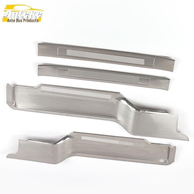 Odyssey Stainless Steel Welcome Pedal Sill Strips for 14 Models - Anti-Scratch Trim Modification