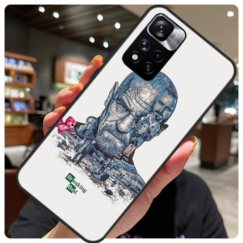 Heisenberg Breaking Bad Case For Redmi Note 12 Pro Cover For Redmi Note 10 8 9 11 Pro 8T 9S 10S 11S 12S 9C 10C 12C