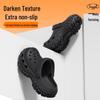 Men's 2024 EVA Beach Shoes: Anti-Slip, Odor-Resistant Closed-Toe Slippers for Summer Outdoor Wear.