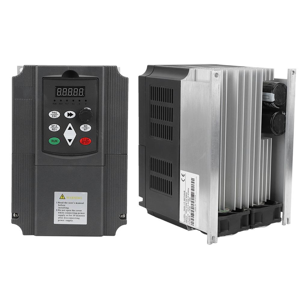 NFLIXIN@ Variable Frequency Inverter VFD Single Phase 220VAC Input 3 Phase 220VAC Output 7.5KW