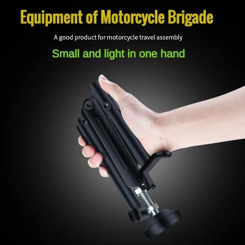 Motorcycle Stand Labor Saving Foldable Wheel Chain Cleaning Maintenance Stand Portable Motorcycle Lift Stand Jack Replacement