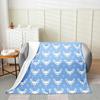 Christmas Flannel Fleece Throw Blanket Xmas Theme Fuzzy Blanket Throw for Kids Boys Girls Teens Bedroom Decor Black African