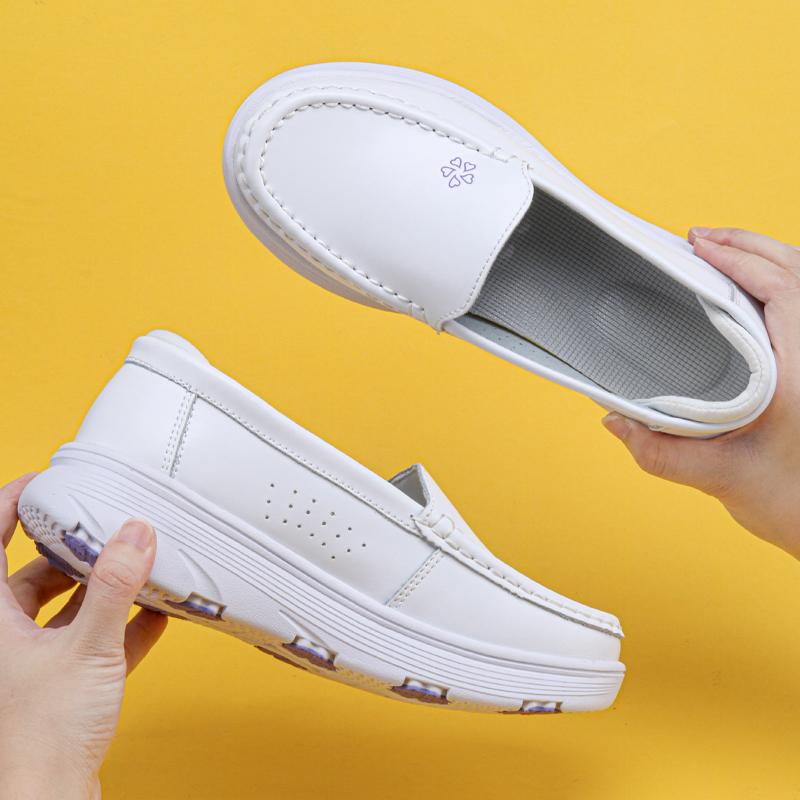 Nurse Shoes Soft Sole Breathable Doctor Shoes Thick Sole Spring Summer Not Tired Foot Medical Shoes