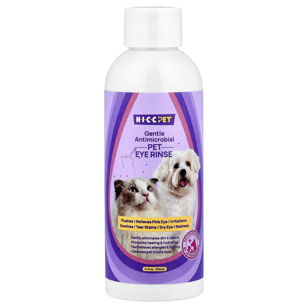 HICC Pet, Gentle Antibacterial Pet Irene, for Dogs and Cats, 150ml (5.1 Fl Oz)